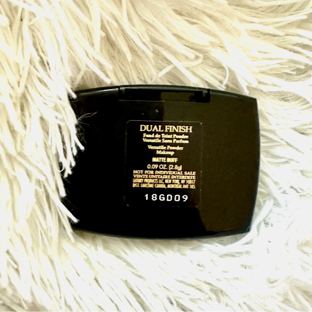 Lancôme Dual Finish Face Powder - Classic Shade: MATTE BUFF 0.09oz/2.8g New